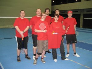 Das erfolgreiche Badmintonteam der BBS 3 Das erfolgreiche Badmintonteam der BBS 3