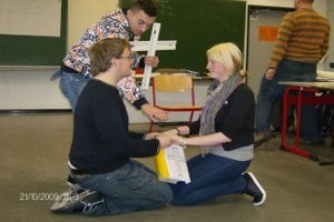 Romeo und Julia werden getraut Romeo und Julia werden getraut