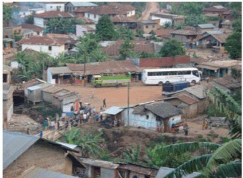 Mlalo "City" von oben