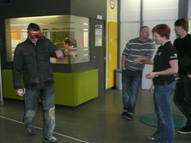 Selbstversuche mit der "Alkoholbrille"